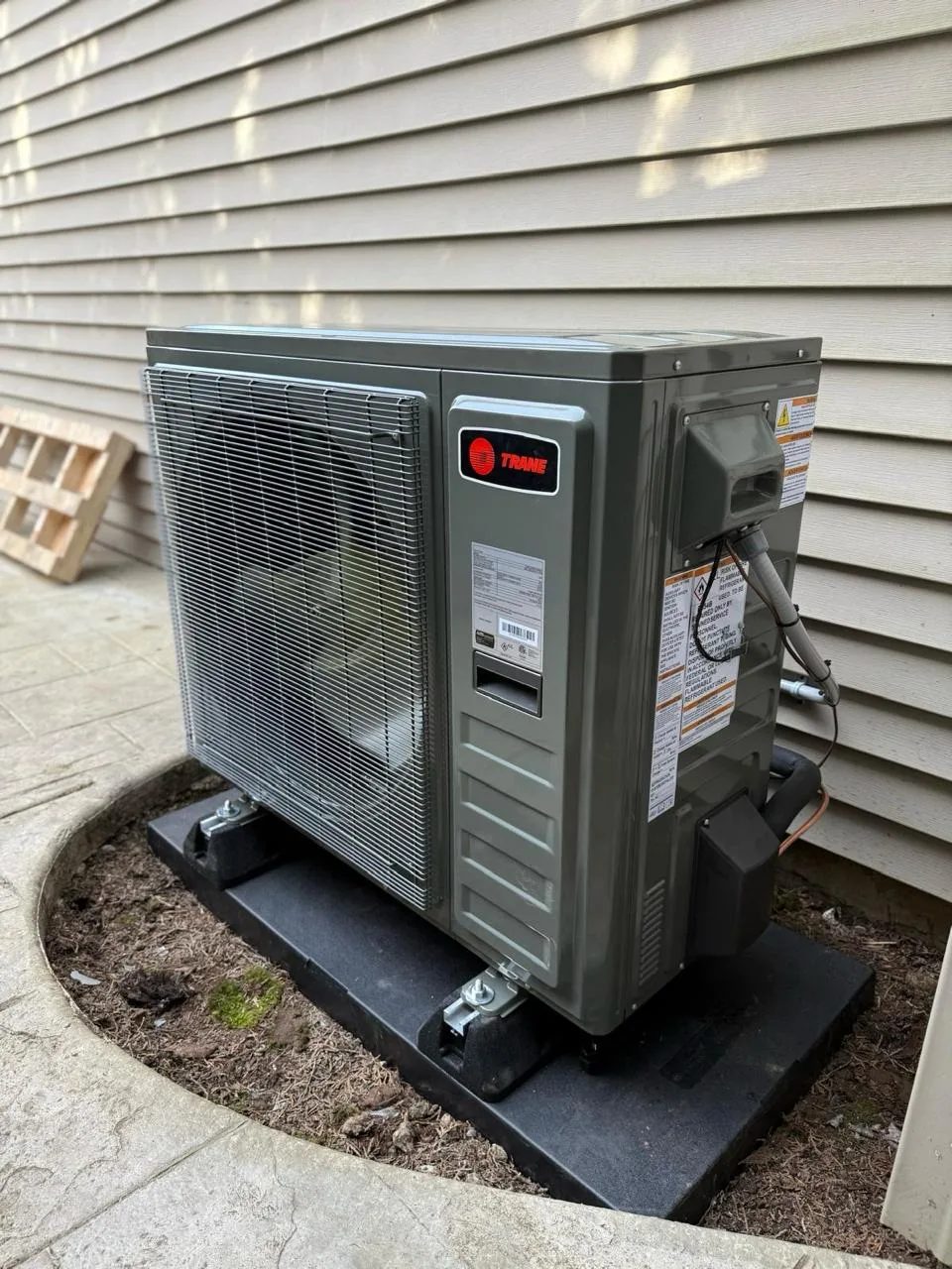 Outdoor unit on a Sub Zero job in Vancouver, WA
